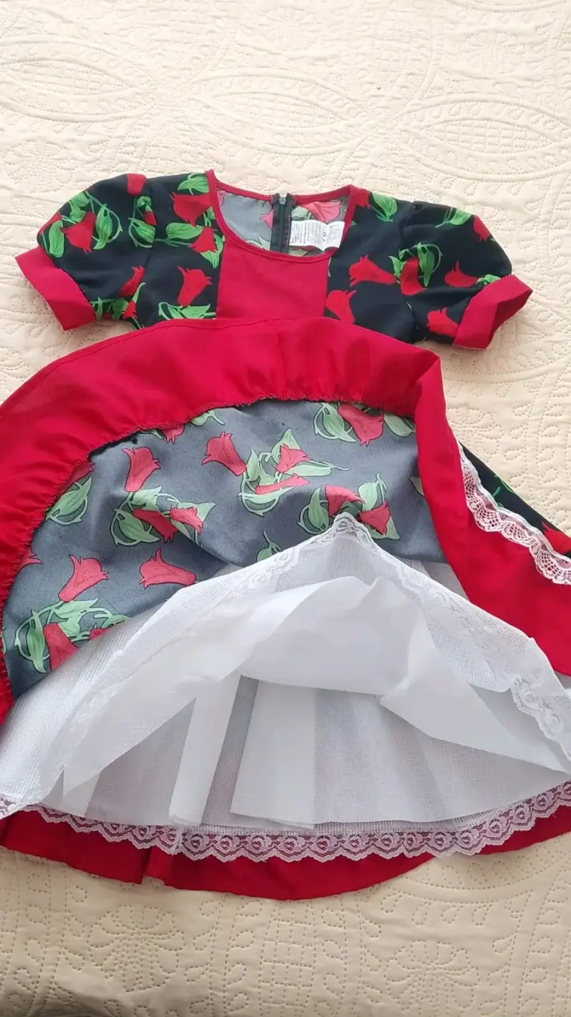 Vestido de china  12 años - 4