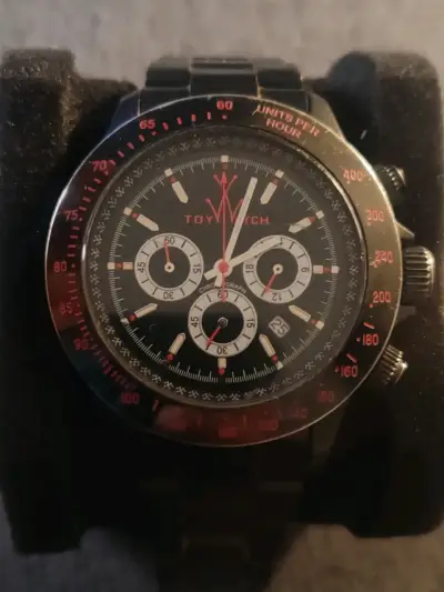 TOY WATCH FLUO CHRONOGRAPH PLASTERAMIC – JAPAN MOV - miniatura 2