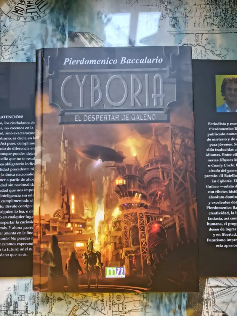 Libro Cyboria: El Despertar de Galeno - 3