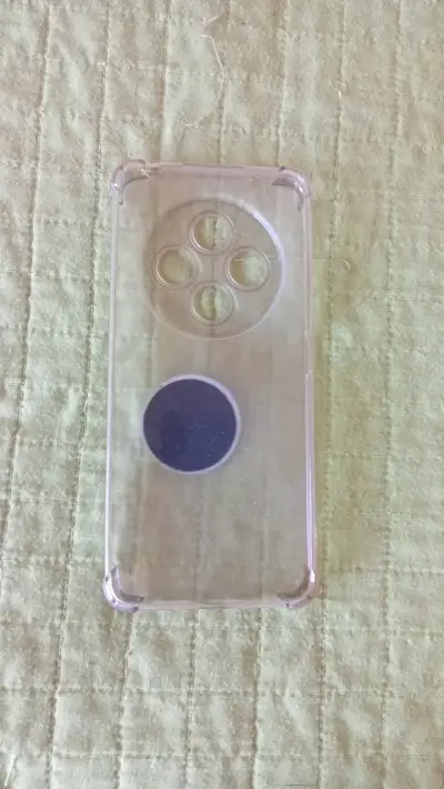Funda transparente con soporte para celular - miniatura 1