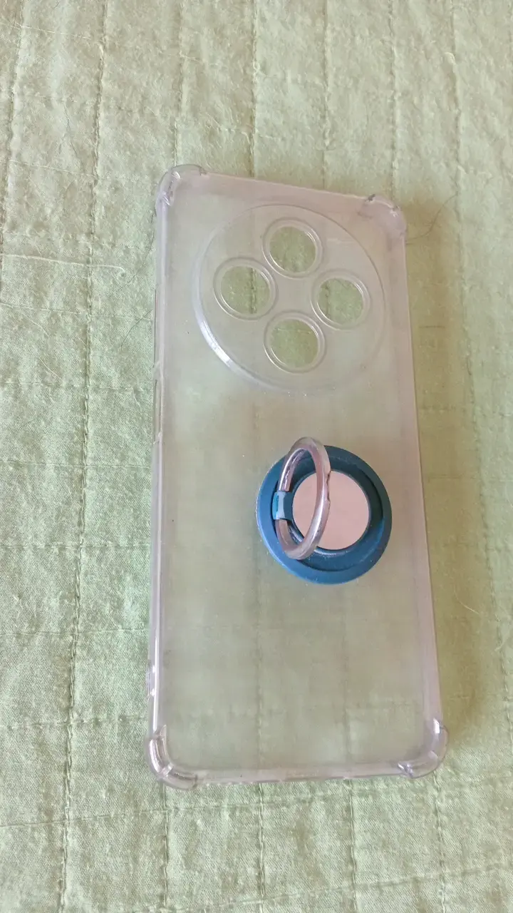 Funda transparente con soporte para celular - 2