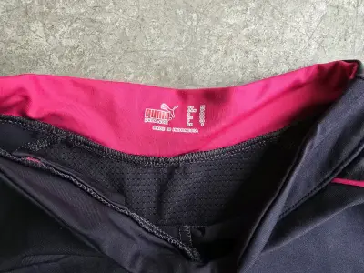 Calza corta  mujer Puma gris  con detalles ro - miniatura 2