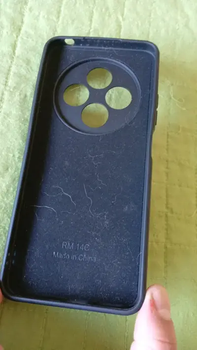 Funda protectora negra para celular - miniatura 1