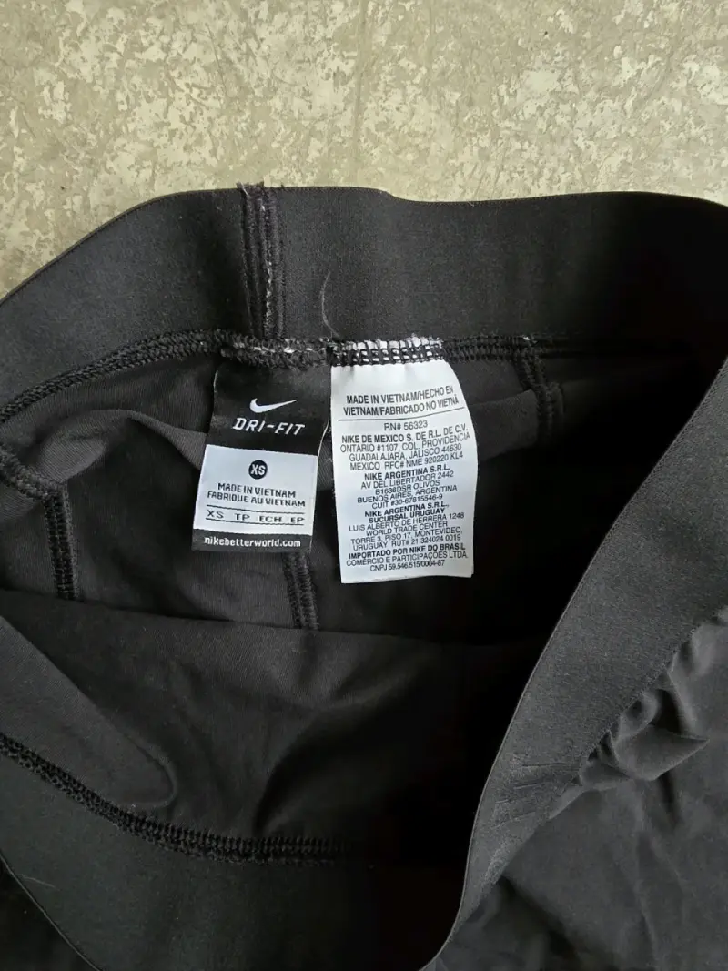 Shorts deportivos negros Nike Dri-Fit - 2