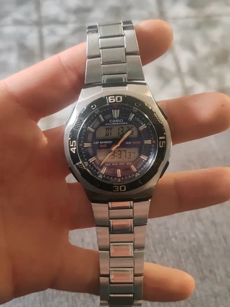 Casio AQ-164W Illuminator - Japan movt – Reloj ana - 2