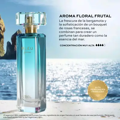 Perfume L'Bel Bleu Femme Floral Frutal - miniatura 1