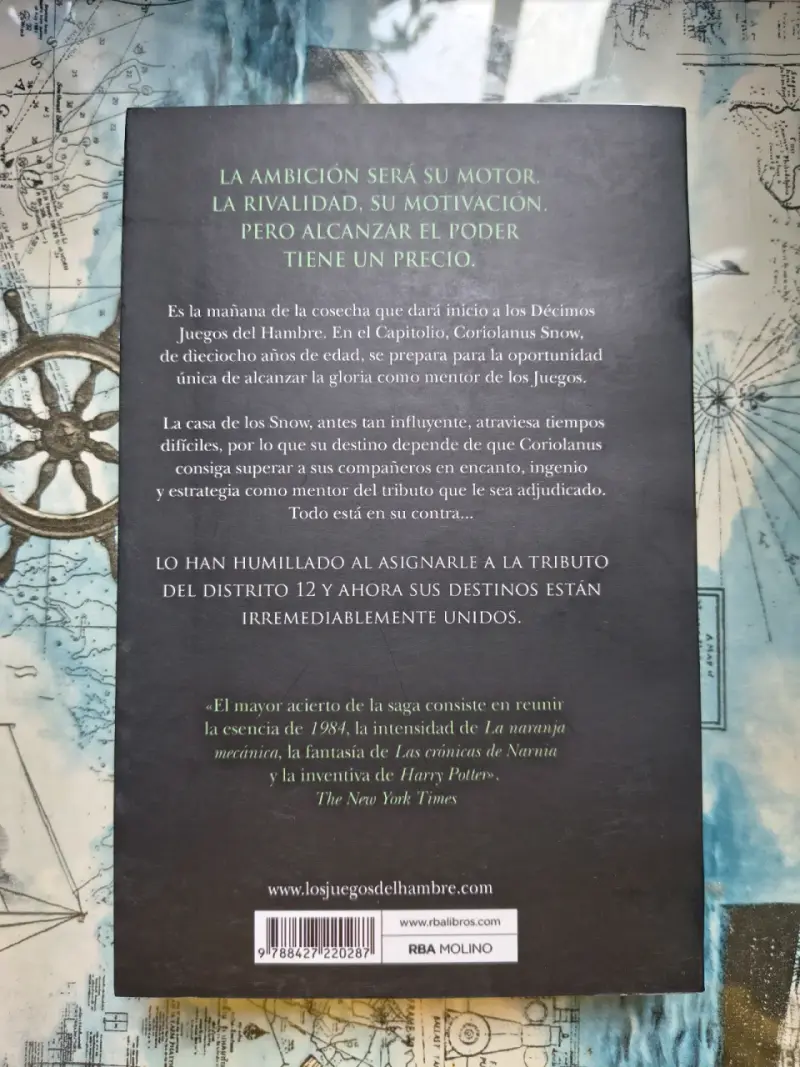 Libro Balada de Pájaros Cantores y Serpientes - 2
