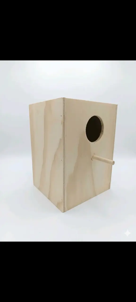 Caja nido de madera para ninfas - 3