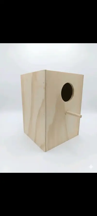 Caja nido de madera para ninfas - miniatura 3