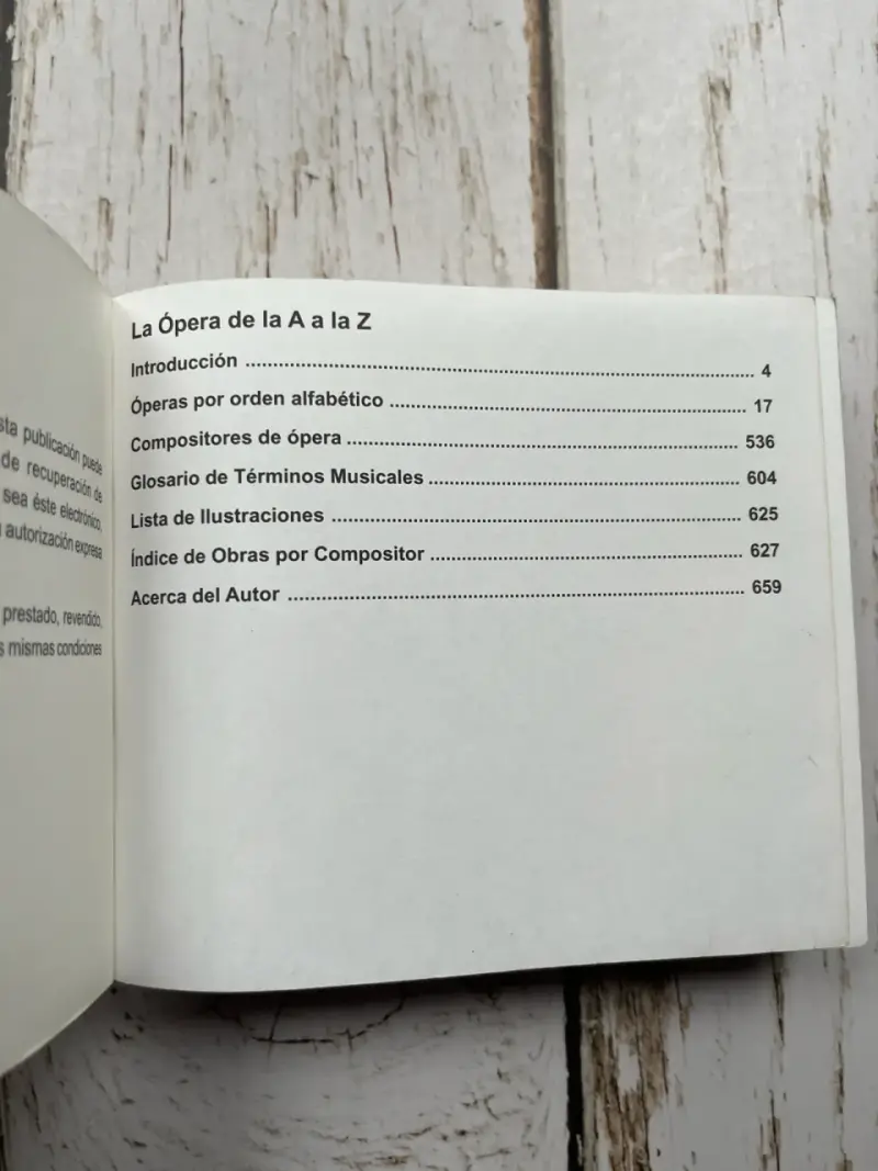 Libro La Ópera de la A a la Z Naxos - 4