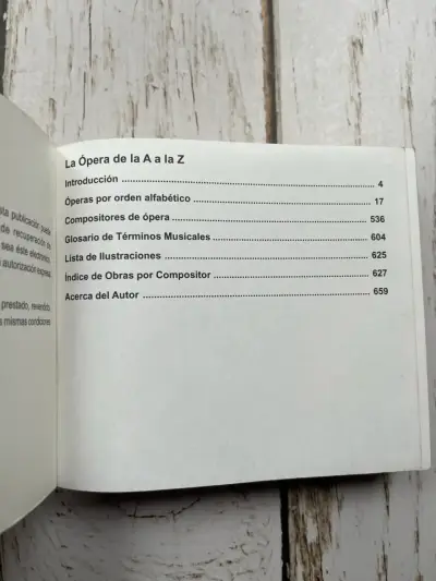 Libro La Ópera de la A a la Z Naxos - miniatura 4