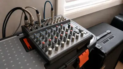 Mezcladora de Audio Profesional con Múltiples Entradas - miniatura 1