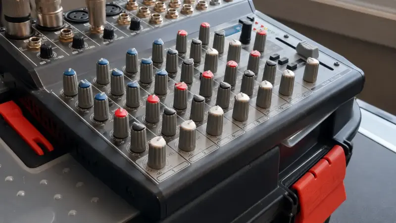 Mezcladora de Audio Profesional con Múltiples Entradas - 3
