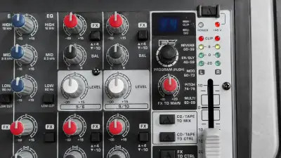 Mezcladora de Audio Profesional con Múltiples Entradas - miniatura 4