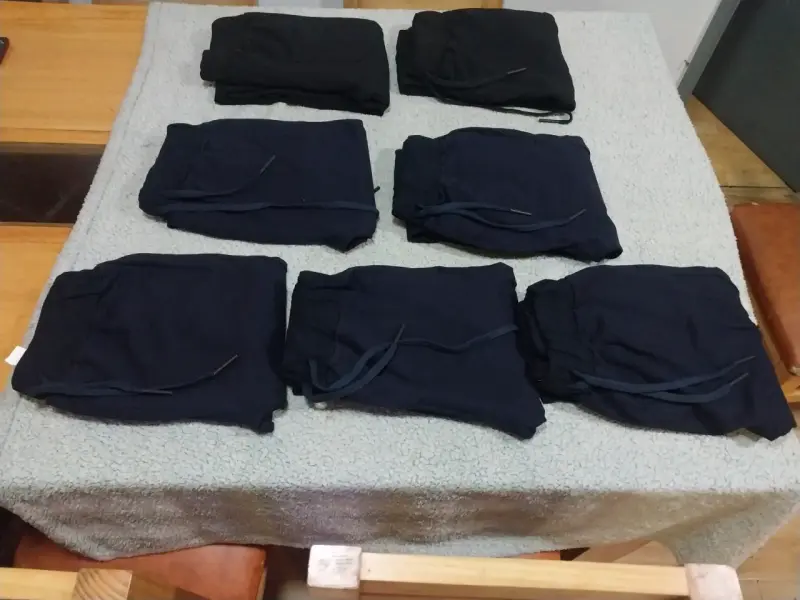 Pantalones deportivos negros unisex - 6