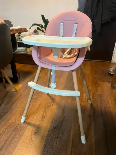 Silla de comer para bebé con bandeja ajustable - miniatura 1