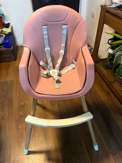 Silla de comer para bebé con bandeja ajustable - miniatura 4