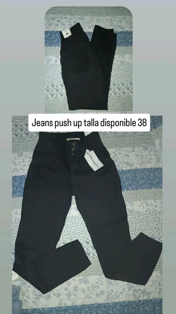 Jeans Push Up y Baggy para Mujer Talla 36-40 - 2