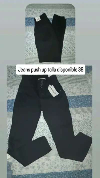 Jeans Push Up y Baggy para Mujer Talla 36-40 - miniatura 2
