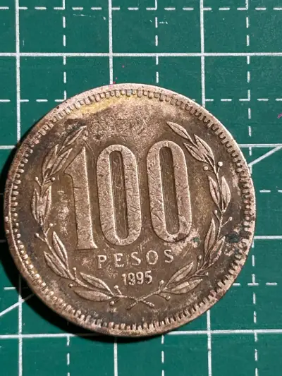 Moneda chilena de 100 pesos de 1995 - miniatura 1