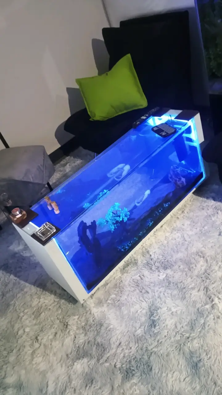 Somos fabricantes. Acuario mesa de centro - 3
