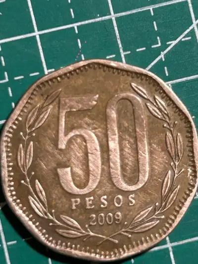 Moneda de 50 pesos chilenos 2009 - miniatura 1