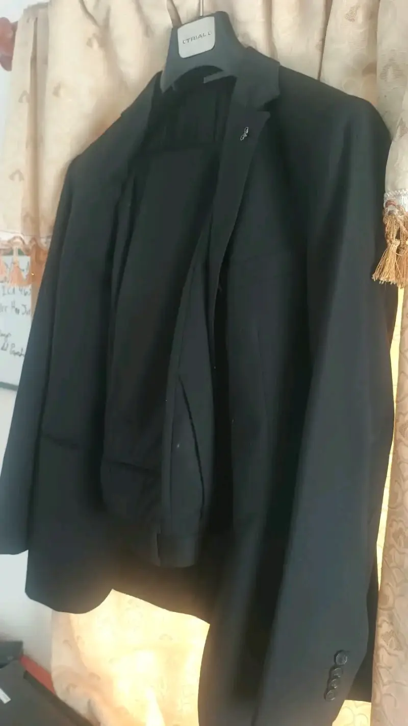 Chaqueta formal negra Trial talla 50 - 3