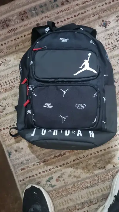 Mochila Jordan Jumpman Negra Deportiva - miniatura 1