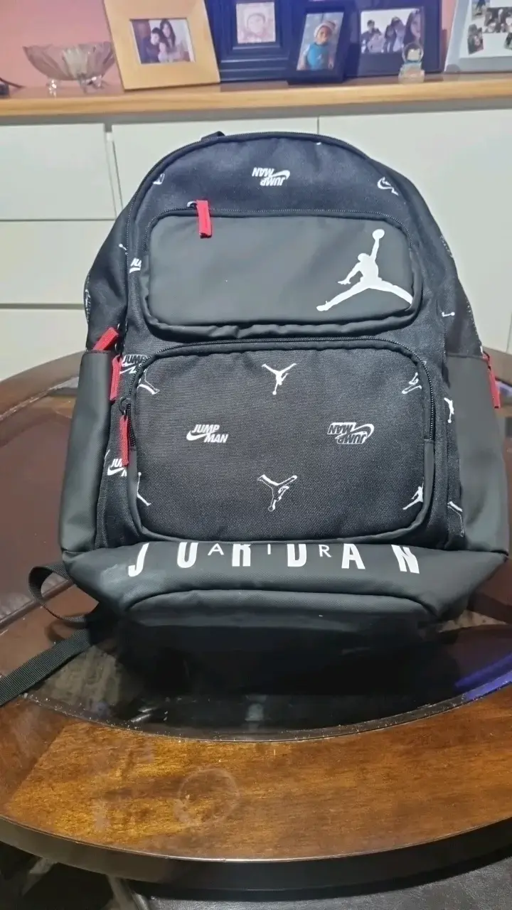 Mochila Jordan Jumpman Negra Deportiva - 2