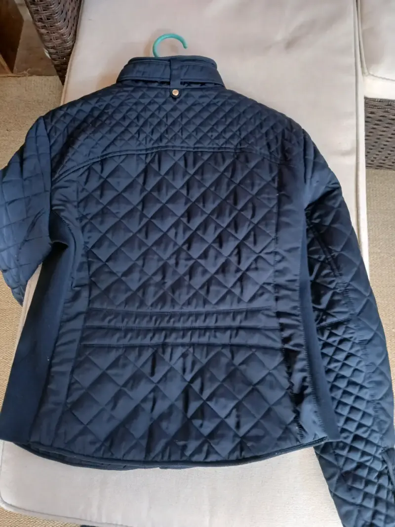 Chaqueta acolchada azul Zara Woman talla M - 3