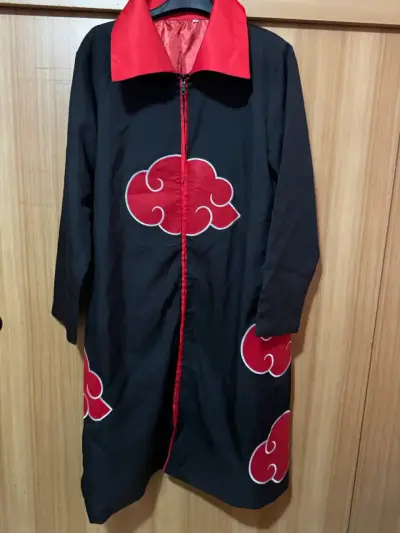 Capa cosplay Akatsuki Naruto XL - miniatura 1