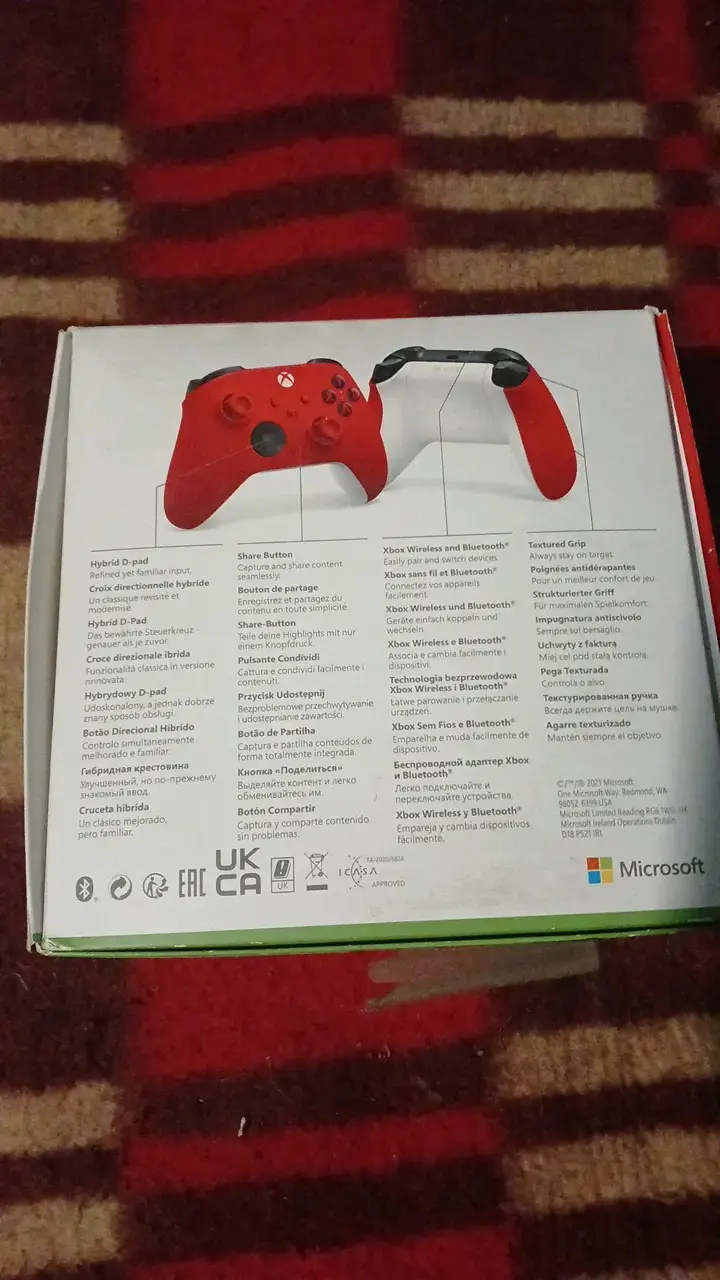 Control Xbox Pulse Red inalámbrico - 6