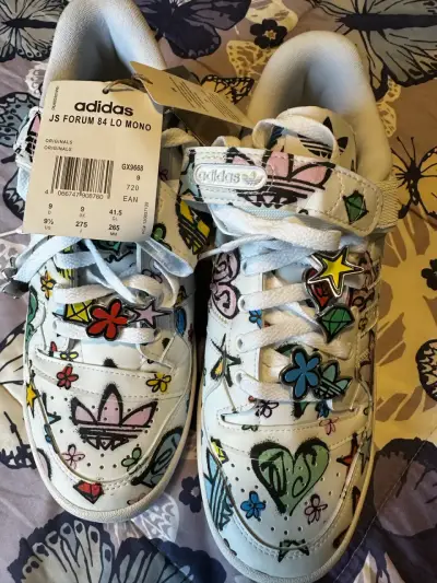 Zapatillas Adidas JS Forum 84 Lo Mono estampadas - miniatura 4
