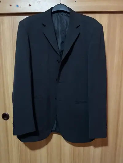 Traje formal negro Basement talla 54 - miniatura 1