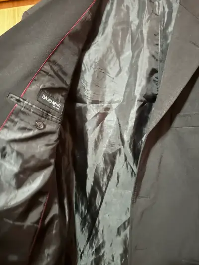 Traje formal negro Basement talla 54 - miniatura 2