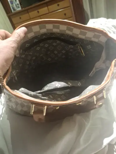 Bolso de mano Louis Vuitton Damier Azur - miniatura 3