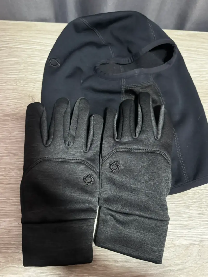 Set de guantes y pasamontañas térmicos Doite - 2