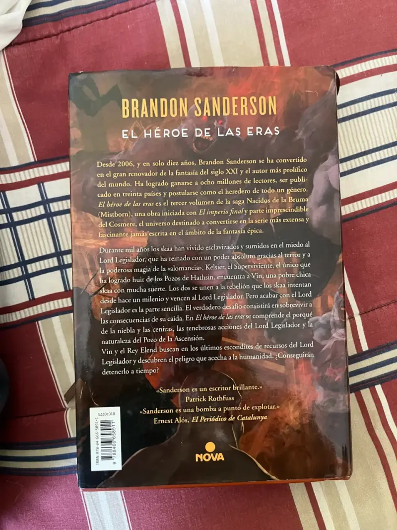 Libro 'El Héroe de las Eras' de Brandon Sanderson - 2