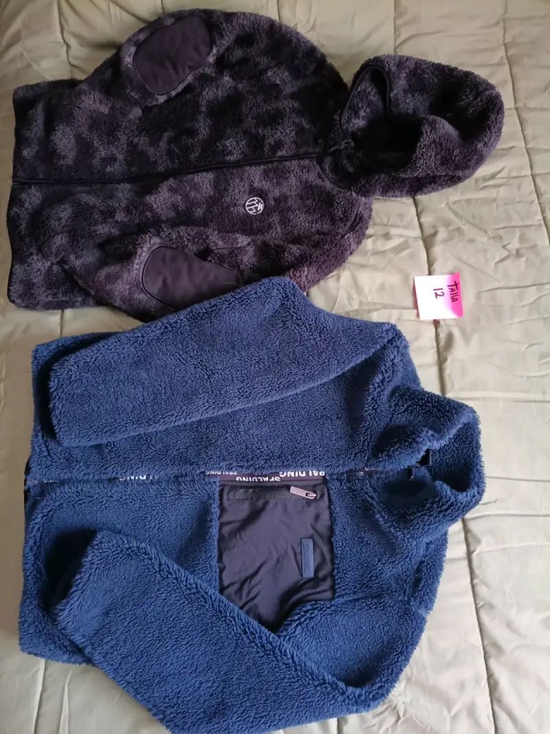 Chaqueta de mezclilla azul para niño talla 14 - 5