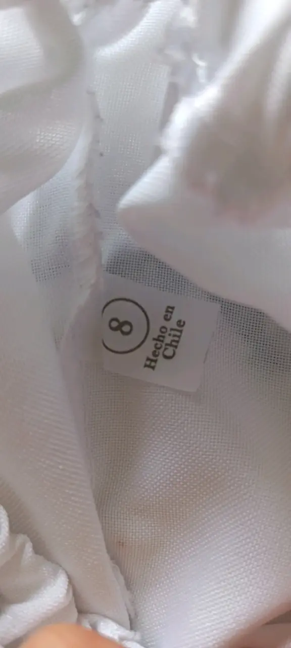 Pantalón blanco niño - 2