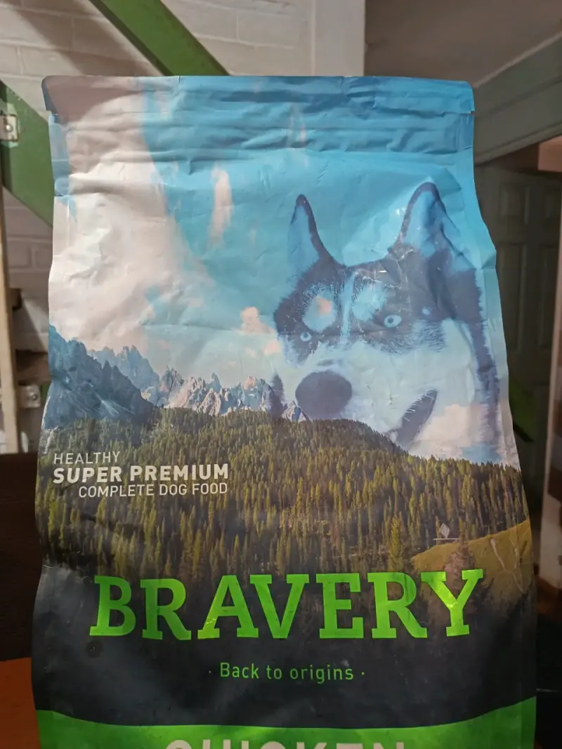 Alimento Bravery para perros, sabor pollo 7kg - 2