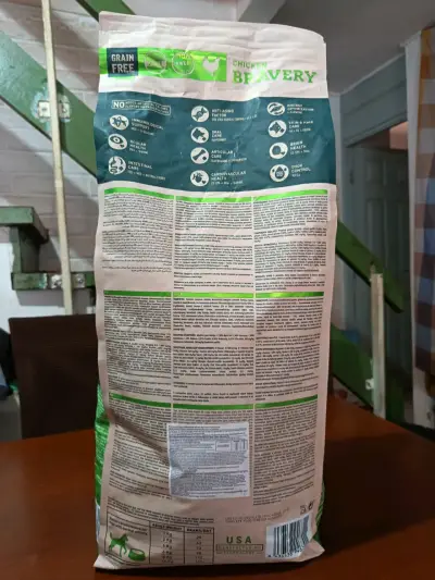 Alimento Bravery para perros, sabor pollo 7kg - miniatura 3