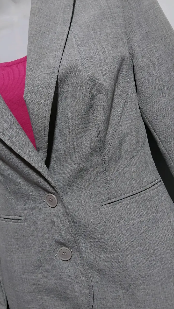 Blazer gris, mujer Marquis elegante - 4