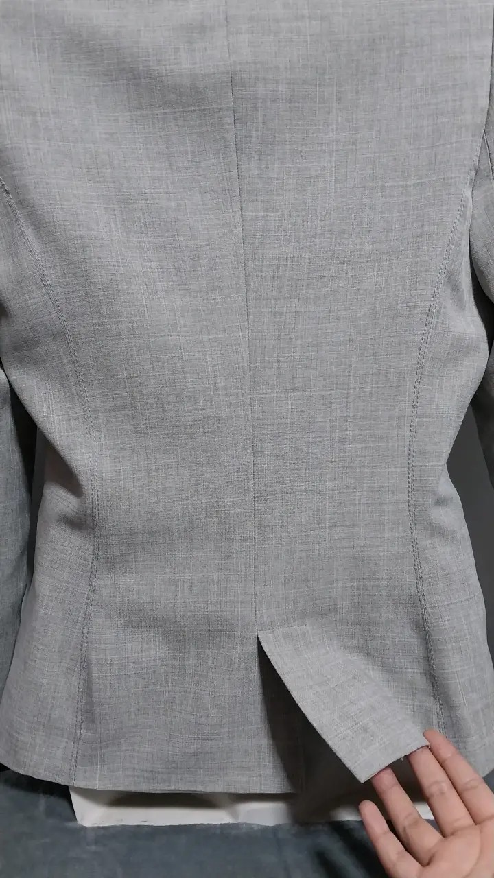 Blazer gris, mujer Marquis elegante - 5