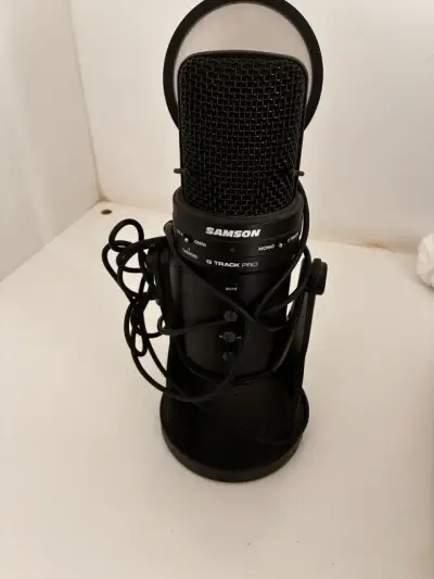 Micrófono USB Samson G-Track Pro con soporte - miniatura 3