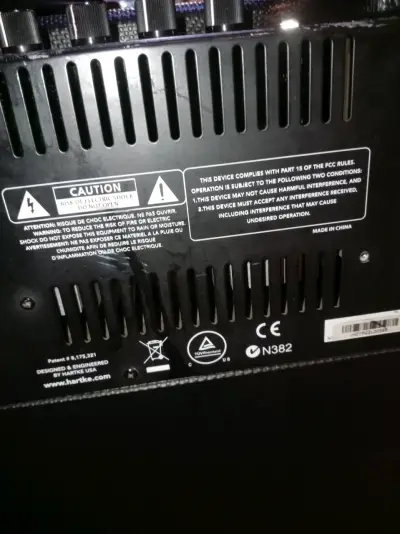 Amplificador de Bajo Hartke HD75 75W - miniatura 3