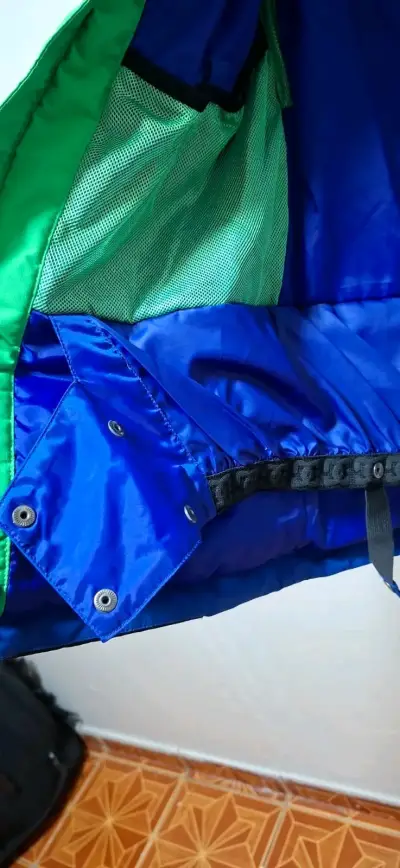 Chaqueta de esquí DC verde y azul - miniatura 2