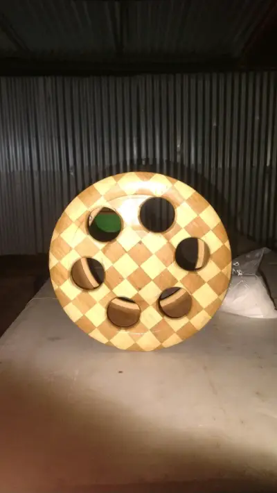 Carrete de 10 pulgadas hecho a mano artesanal - miniatura 1