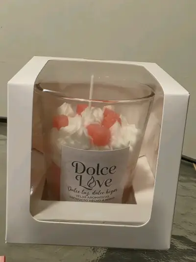 Velas aromáticas Dolce Love en caja decorativa - miniatura 3