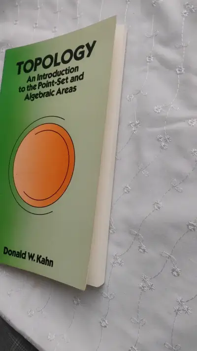 Libro Topology de Donald W. Kahn en buen estado - miniatura 2